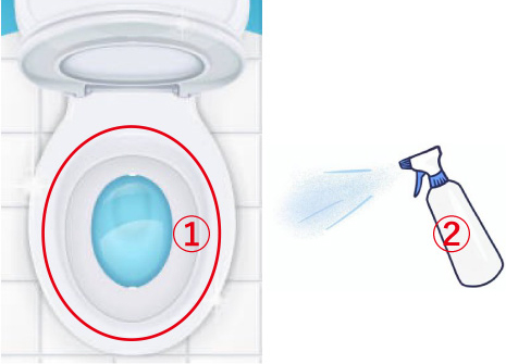 トイレの消臭の様子｜フジパスク株式会社